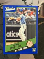 Bobby Witt Jr. [Blue] #14 Baseball Cards 2022 Panini Chronicles Classics Prices