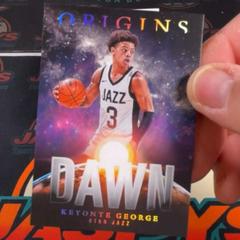 Keyonte George #23 Basketball Cards 2023 Panini Origins Dawn Prices