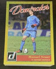 Manuel Neuer [Gold] #48 Soccer Cards 2016 Panini Donruss Dominator Prices