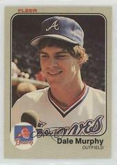 Dale Murphy Baseball Cards 1983 Fleer Prices