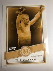 T.J. Dillashaw [Gold] Ufc Cards 2016 Topps UFC Museum Collection Prices
