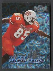 Alonzo Mayes [Precious Metal Gems] Football Cards 1998 Metal Universe Prices
