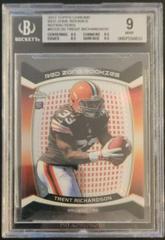 Trent Richardson #20 Football Cards 2012 Topps Chrome Red Zone Rookies Refractor Prices