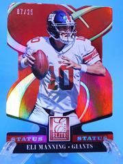 Eli Manning [Red Status Die Cut] #64 Football Cards 2014 Panini Elite Prices