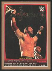 Bad News Barrett [Bronze] #77 Wrestling Cards 2015 Topps WWE Road to Wrestlemania Prices