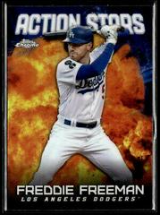 Freddie Freeman #ASC-10 Baseball Cards 2023 Topps Chrome Update Action Stars Prices