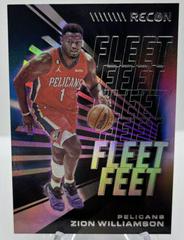 Zion Williamson #17 Basketball Cards 2022 Panini Recon Fleet Feet Prices