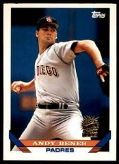 Andy Benes [Fla. Marlins Inaugural] Baseball Cards 1993 Topps Prices