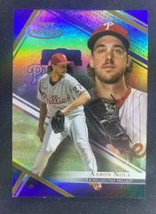 Aaron Nola [Class 2 Purple] #96 Baseball Cards 2021 Topps Gold Label Prices