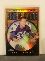 Chuck Howley [Refractor] #CH5 Football Cards 2002 Topps Chrome Ring of Honor Prices