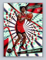 Amen Thompson [Sunburst] #101 Basketball Cards 2023 Panini Revolution Prices