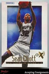 Sean Elliott [Credentials] #64 Basketball Cards 1996 Skybox E-X2000 Prices