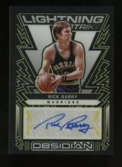 Rick Barry [Yellow] #LSS-RBY Basketball Cards 2021 Panini Obsidian Lightning Strike Signatures Prices