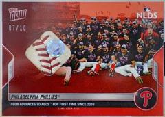 Philadelphia Phillies [Relic] #1081A Baseball Cards 2022 Topps Now Prices