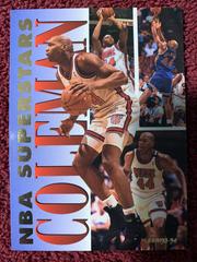 Derrick Coleman Basketball Cards 1993 Fleer NBA Superstars Prices