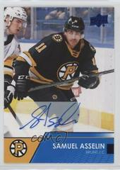 Samuel Asselin [Autograph] Hockey Cards 2021 Upper Deck AHL Prices