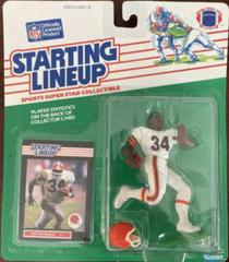 Kevin Mack Football Cards 1989 Kenner Starting Lineup Prices