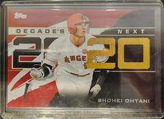Shohei Ohtani [Red] Baseball Cards 2020 Topps Decade's Next Prices