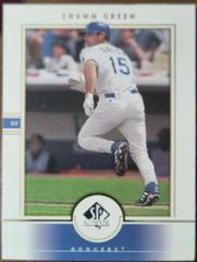 Shawn Green Baseball Cards 2000 SP Authentic Prices