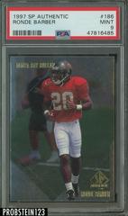 Ronde Barber #186 Football Cards 1997 SP Authentic Prices