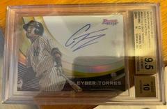 Gleyber Torres [Gold Refractor] Baseball Cards 2017 Bowman's Best Monochrome Autograph Prices