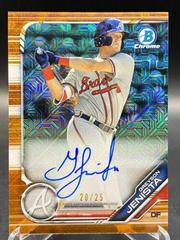 Greyson Jenista [Orange] #GJ Baseball Cards 2019 Bowman Mega Box Chrome Autographs Prices