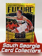 Corey Kispert [Gold Prizm] #4 Basketball Cards 2021 Panini Select Future Prices