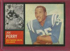 Joe Perry Football Cards 1962 Topps Prices