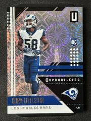 Cory Littleton [Fireworks] #107 Football Cards 2018 Panini Unparalleled Prices