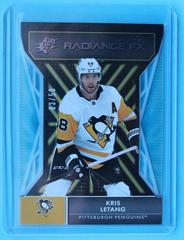 Kris Letang [Gold] #RFX-11 Hockey Cards 2021 SPx Radiance FX Prices