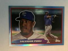 Salvador Perez [Sky Blue] #88BF-20 Baseball Cards 2022 Topps Archives 1988 Big Foil Prices
