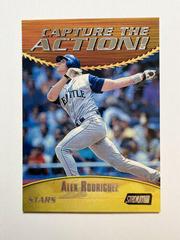Alex Rodriguez #CA6 Baseball Cards 2000 Stadium Club Capture the Action Prices