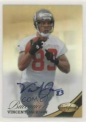 Vincent Jackson [Mirror Gold Autograph] #130 Football Cards 2012 Panini Certified Prices