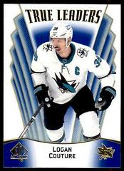Logan Couture [Blue] Hockey Cards 2021 SP Authentic True Leaders Prices