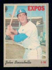 John Boccabella #19 Baseball Cards 1970 O Pee Chee Prices