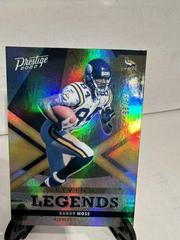 Randy Moss [Gold] #LL-1 Football Cards 2022 Panini Prestige Living Legends Prices
