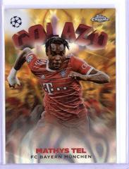 Mathys Tel [Gold Lava] #G-15 Soccer Cards 2022 Topps Chrome UEFA Club Competitions Golazo Prices