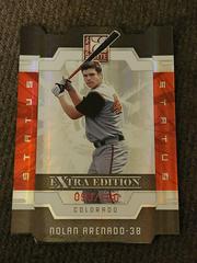 Nolan Arenado [Red Status Autograph] Baseball Cards 2009 Donruss Elite Extra Edition Prices