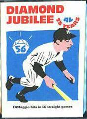 Joe DiMaggio Baseball Cards 1976 Laughlin Diamond Jubilee Prices