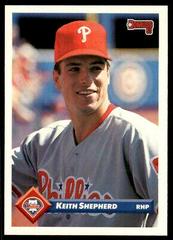 Keith Shepherd #332 Baseball Cards 1993 Donruss Prices