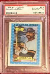 Willie Horton #23 Baseball Cards 1974 Kellogg's Prices