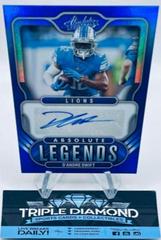 D'Andre Swift [Blue] Football Cards 2022 Panini Absolute Legends Signatures Prices