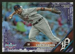 Nick Castellanos [Purple Foil] #OD-168 Baseball Cards 2016 Topps Opening Day Prices