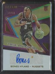 Bones Hyland [Gold] Basketball Cards 2021 Panini Recon True Potential Signatures Prices