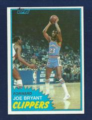 Joe Bryant West Basketball Cards 1981 Topps Prices