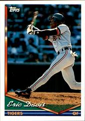 Eric Davis Baseball Cards 1994 Topps Bilingual Prices