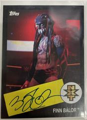 Finn Balor [Black] Wrestling Cards 2015 Topps Heritage WWE Autographs Prices