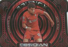 Luis Diaz [Red Pulsar] Soccer Cards 2022 Panini Obsidian Equinox Prices