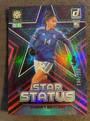 Chiara Beccari [Red] #13 Soccer Cards 2023 Donruss FIFA Women's World Cup Star Status Prices