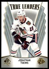 Jonathan Toews Hockey Cards 2021 SP Authentic True Leaders Prices